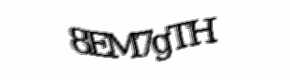Security check image, please type the characters shown