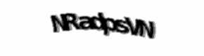 Security check image, please type the characters shown