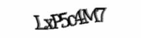 Security check image, please type the characters shown